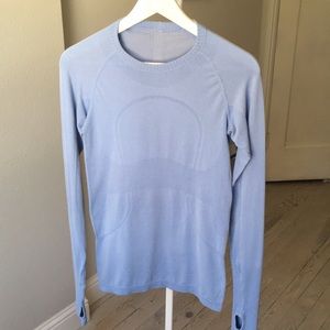 Lululemon Swiftly long sleeve 6 Free headband